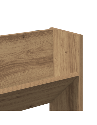 Mobile per scarpe 2 pcs Rovere artigianale 85 x 18 x 90 cm