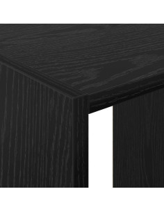 Guardaroba con lo scaffale Rovere Nero 77 x 48 x 102 cm