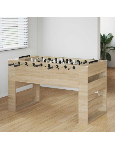Tavolo da Calcio Rovere Sonoma 146,5 x 74 x 85 cm