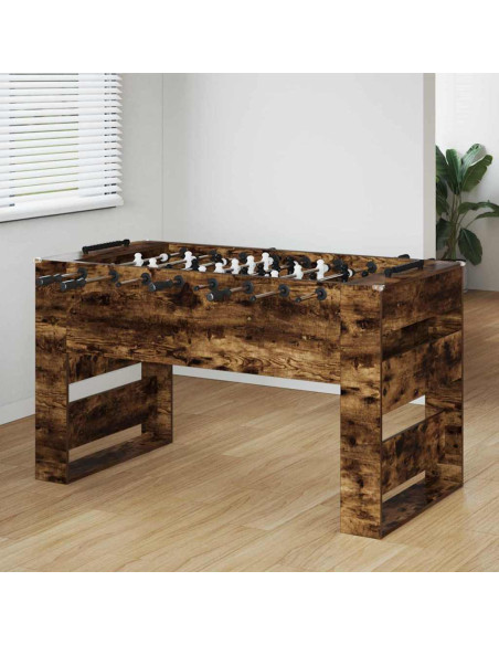 Tavolo da Calcio Rovere fumé 146,5 x 74 x 85 cm