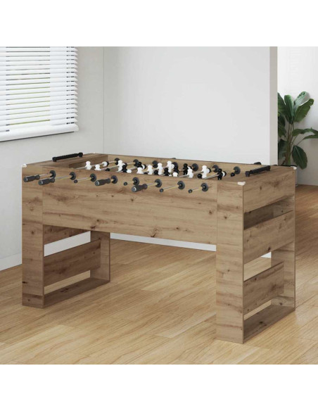 Tavolo da Calcio Rovere artigianale 146,5 x 74 x 85 cm