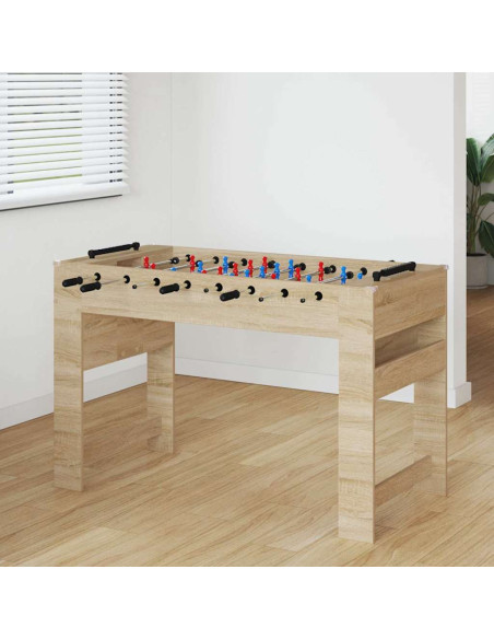Tavolo da Foosball Rovere Sonoma 125 x 60,5 x 80 cm