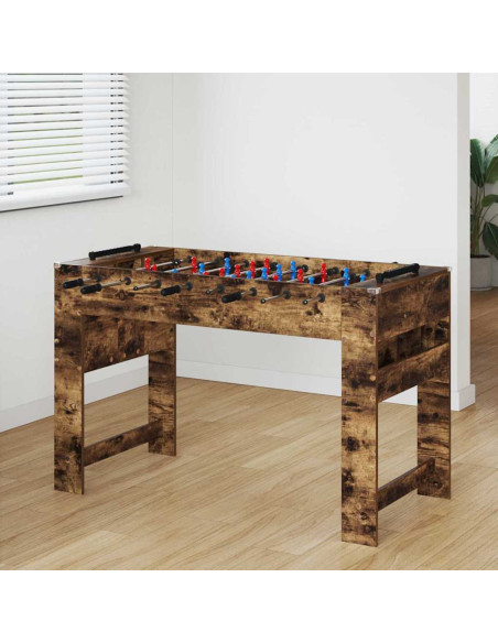 Tavolo da Foosball Rovere fumé 125 x 60,5 x 80 cm