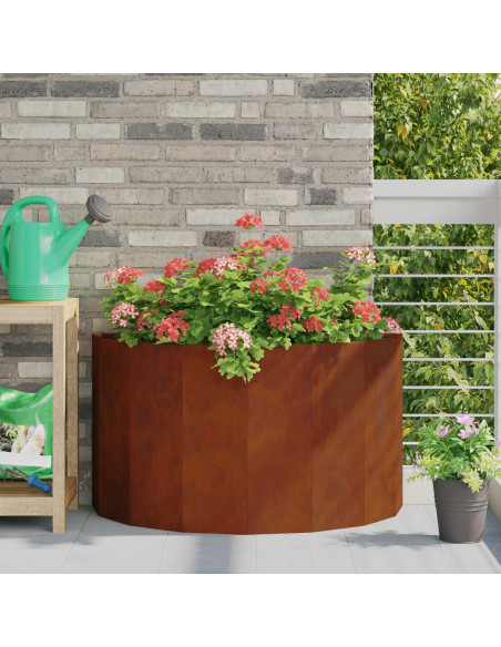 Fioriera Ruggine 90 x 45 x 50 cm