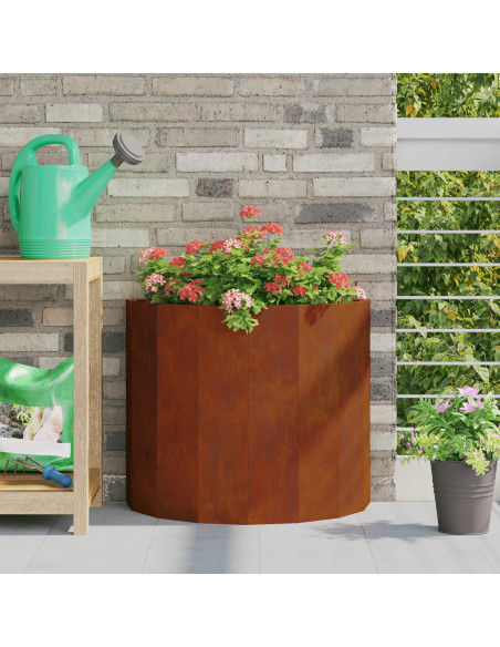 Fioriera Ruggine 60 x 30 x 50 cm