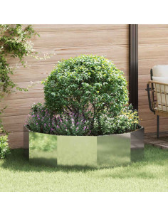 Fioriera Argento 120 x 120 x 35 cm Acciaio zincato