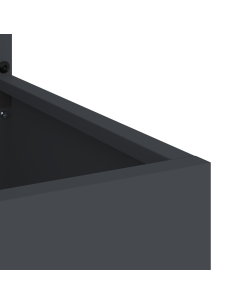 Schermo per privacy in giardino Antracite 50 x 32 x 150 cm