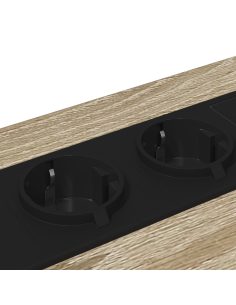 Armadio da Notte 2 pcs Rovere Sonoma 42 x 41 x 56 cm