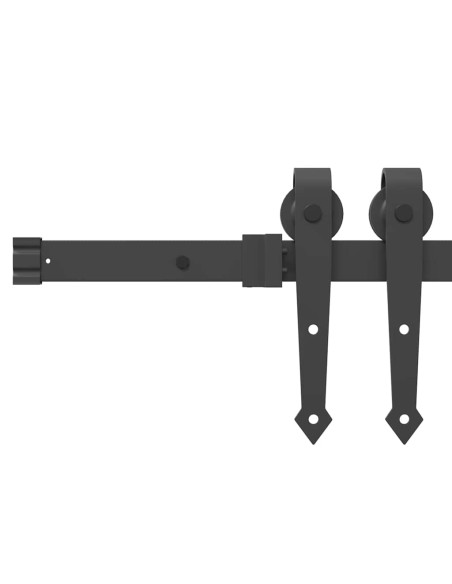 Porta scorrevole ORKDAL Marrone 83 x 232 cm Pino massello