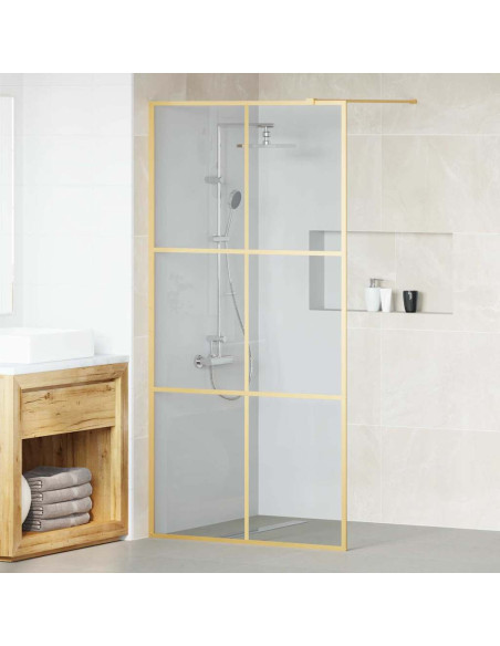 Parete Doccia Walk-in Oro 100 x 195 cm vetro temperato