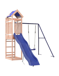 Set da Gioco da Esterno in Legno Massello di Douglas