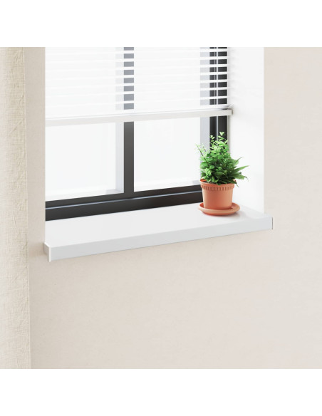 Soglia della Finestra Bianco 80 x 35 x 4,5 cm PVC