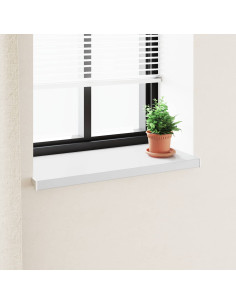 Soglia della Finestra Bianco 60 x 40 x 4,5 cm PVC
