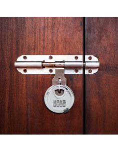 Lucchetti Discus con Chiavi 12 pcs Argento 7 x 2.3 x 7 cm