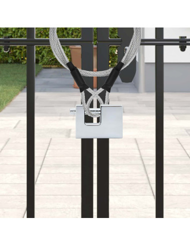 Lucchetto 6 pcs Argento 7 x 1,9 x 5 cm Ferro