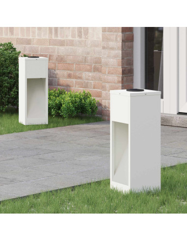 Lucina LED Solare da Percorso 2 pcs Bianco