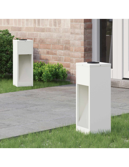 Lucina LED Solare da Percorso 2 pcs Bianco