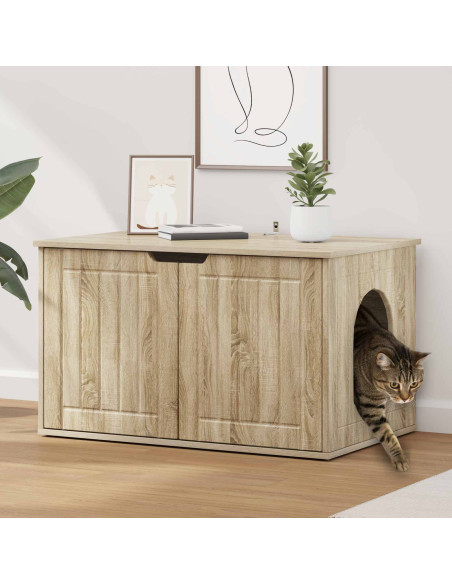 Casa per Gatti Sonoma 85 x 55 x 50,5 cm Legno multistrato