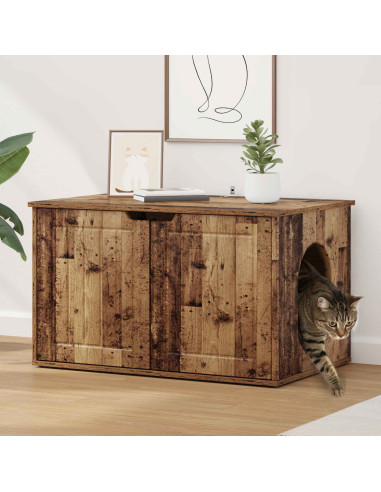 Casa per Gatti Legno vecchio 85 x 55 x 50,5 cm