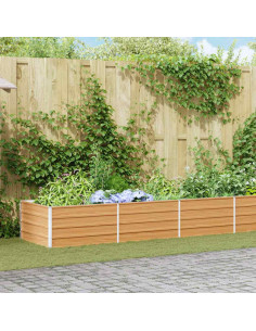 Letto rialzato da giardino Marrone Chiaro 480 x 80 x 45 cm