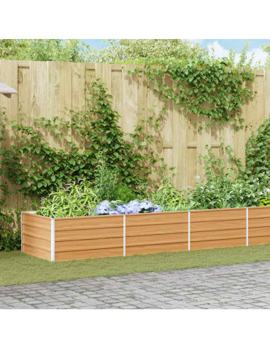 Letto rialzato da giardino Marrone Chiaro 480 x 80 x 45 cm