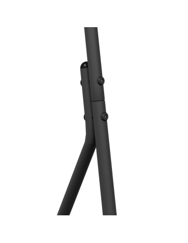 Stendibiancheria Nero 60 x 53 x 155 cm Acciaio