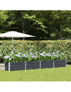 Fioriera Antracite 480 x 50 x 45 cm Acciaio zincato