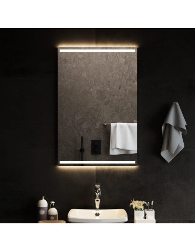 Specchio da Bagno con Luci LED 60x90 cm