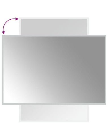 Specchio da Bagno con Luci LED 60x90 cm