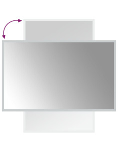 Specchio da Bagno con Luci LED 50x80 cm