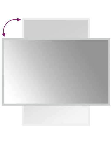 Specchio da Bagno con Luci LED 50x80 cm