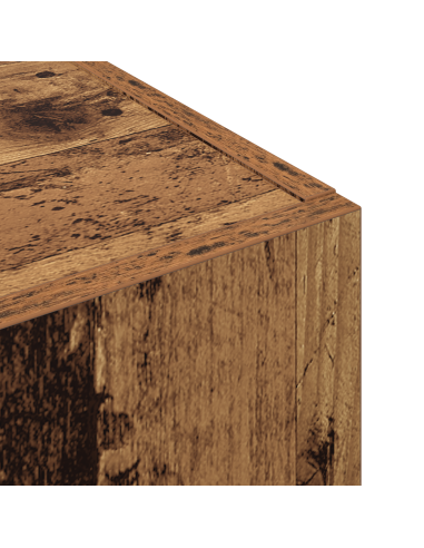 Mobile per Ufficio con lo scaffale Rovere Nero 60 x 32 x 115 cm