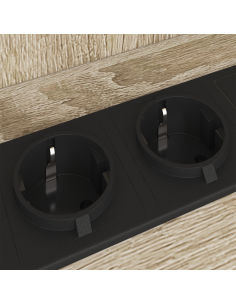 Armadio da Notte con lo scaffale Rovere Sonoma 40 x 40 x 61 cm