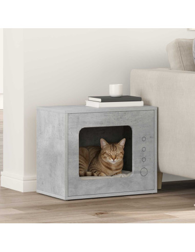 Casa per Gatti Calcestruzzo 51 x 30 x 42,5 cm Legno multistrato