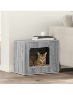 Casa per Gatti Grigio Sonoma 51 x 30 x 42,5 cm