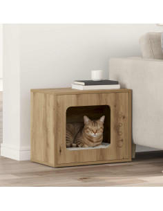 Casa per Gatti Rovere Artigianale 51 x 30 x 42,5 cm
