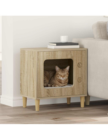Casa per Gatti Sonoma 51 x 30 x 52 cm Legno multistrato