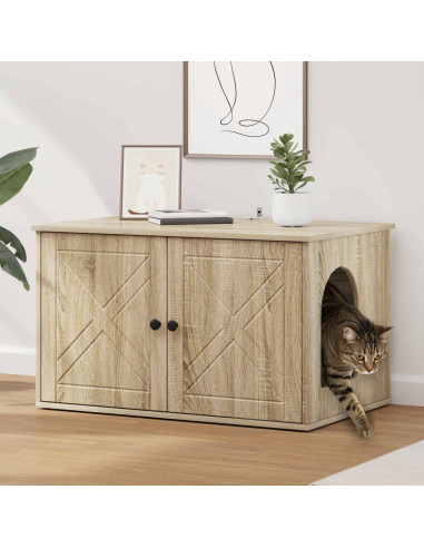 Casa per Gatti Sonoma 85 x 55 x 50,5 cm Legno multistrato