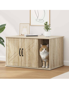 Casa per Gatti Sonoma 85 x 55 x 50 cm Legno multistrato