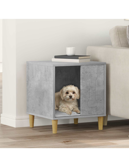 Cuccia per cani Calcestruzzo 44 x 42 x 49 cm Legno multistrato