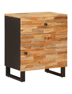 Mobiletto da Letto con cassetto Marrone 50 x 33 x 60 cm