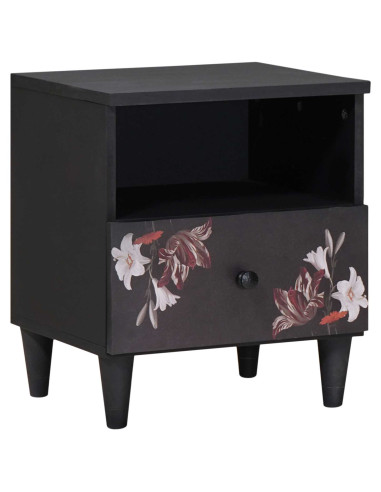 Comodino Marrone 40 x 33 x 46 cm Legno di mango massello