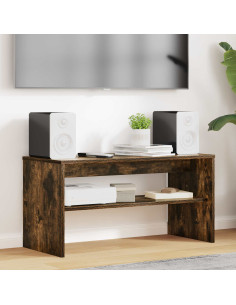 Mobile TV Rovere fumé 80 x 35 x 40 cm Legno multistrato