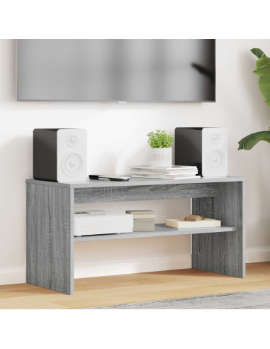 Mobile TV Grigio Sonoma 80 x 35 x 40 cm Legno multistrato