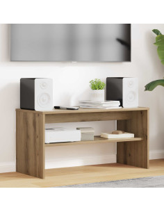 Mobile TV Rovere artigianale 80 x 35 x 40 cm Legno multistrato