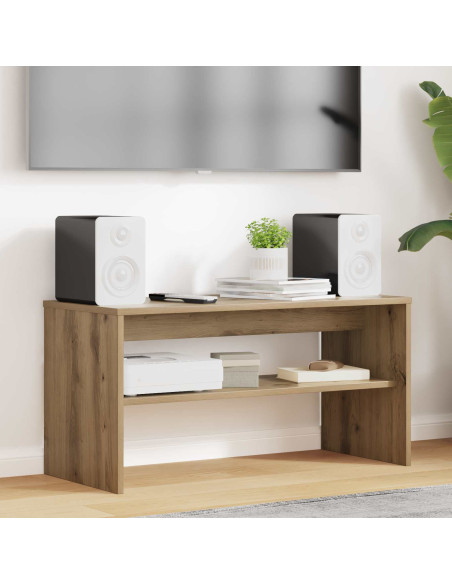 Mobile TV Rovere artigianale 80 x 35 x 40 cm Legno multistrato