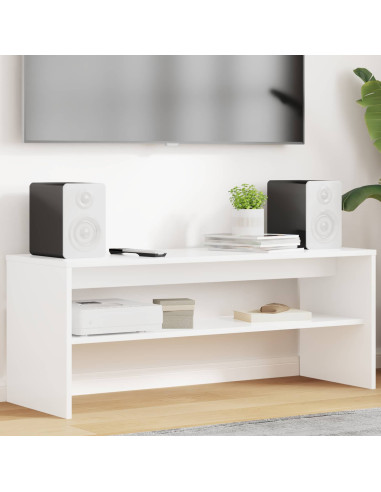 Mobile TV Bianco 100 x 35 x 40 cm Legno multistrato
