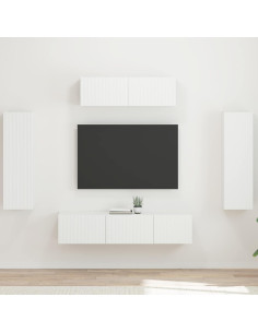 Mobile TV 5 pcs Bianco