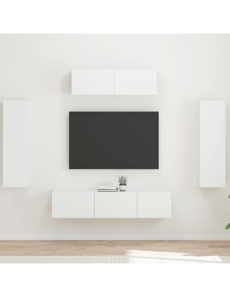 Mobile TV 5 pcs Bianco