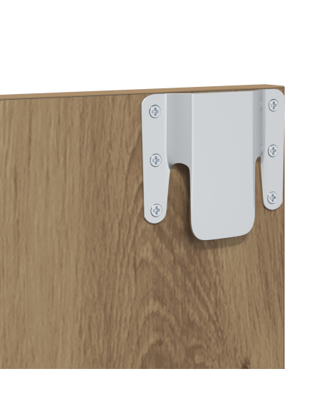 Set mobile TV Rovere artigianale 120 x 23,5 x 90 cm